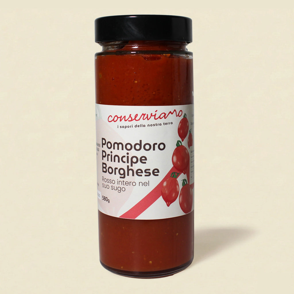 Principe Borghese Rosso Intero nel suo Sugo | Conserviamo
